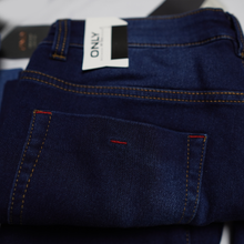 Load image into Gallery viewer, Dark wash knit Denim
