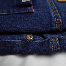 Load image into Gallery viewer, Dark wash knit Denim
