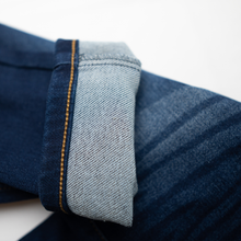 Load image into Gallery viewer, Dark wash knit Denim
