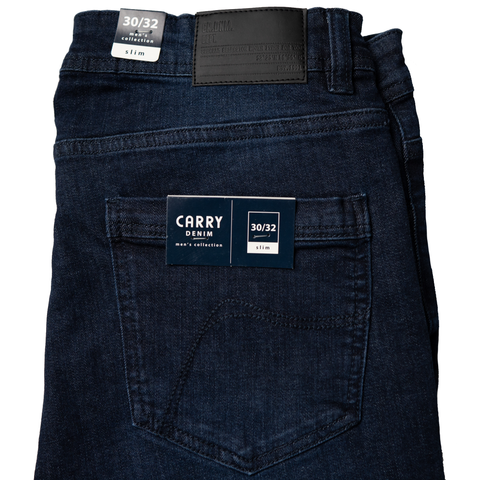 Carry dark blue denim