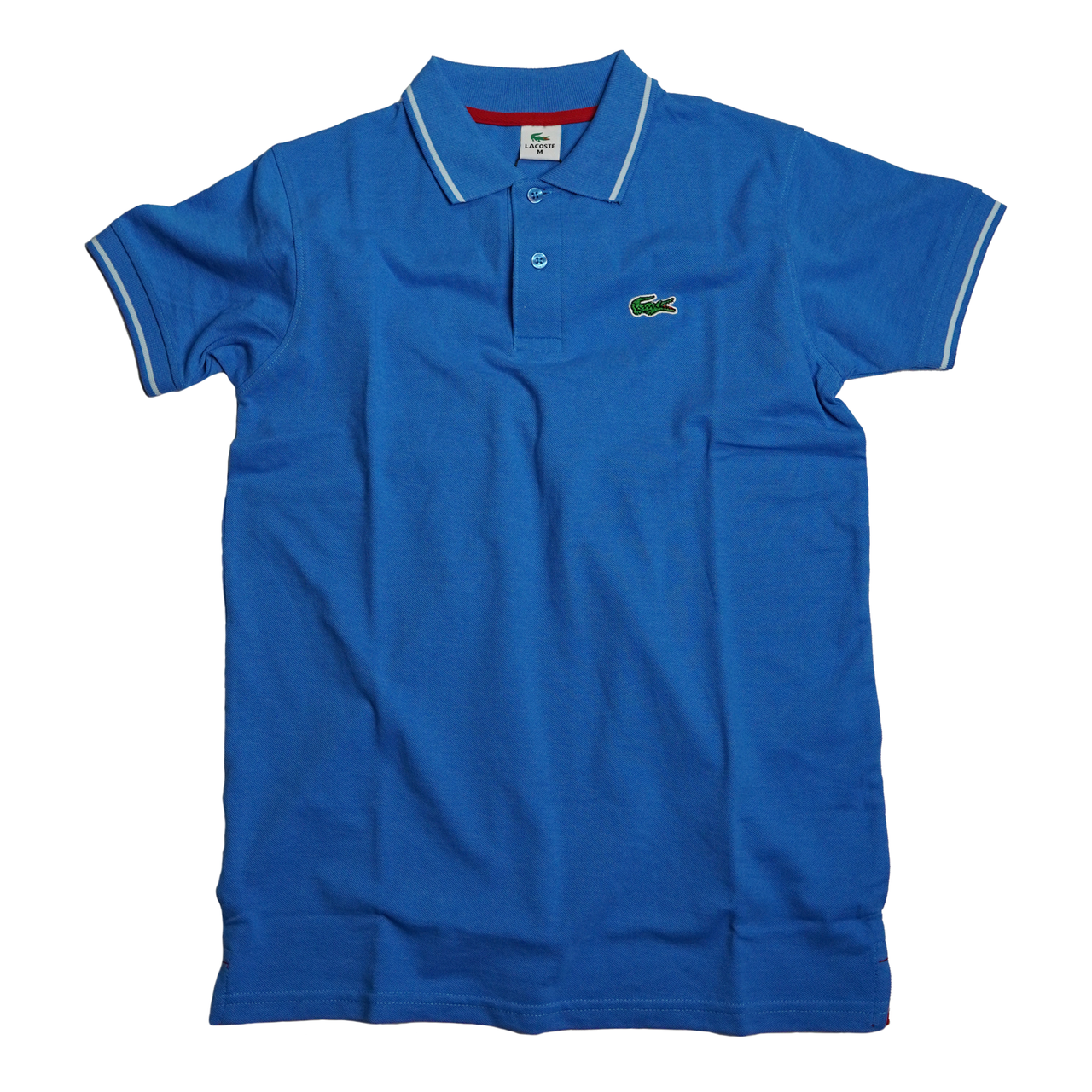 Slim fit blue polo