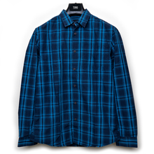 Load image into Gallery viewer, Blue check shirt
