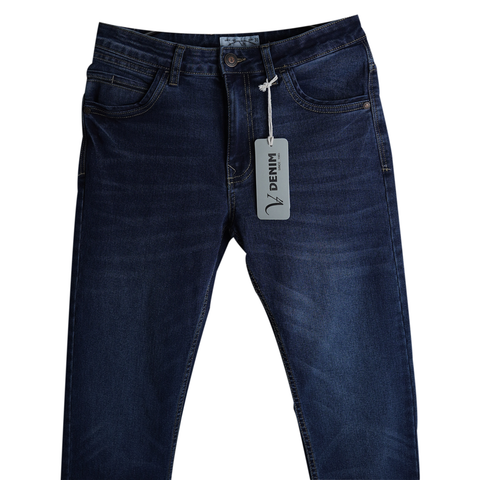 V7 dark wash denim