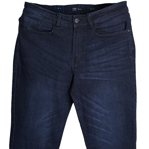 Carry dark blue denim