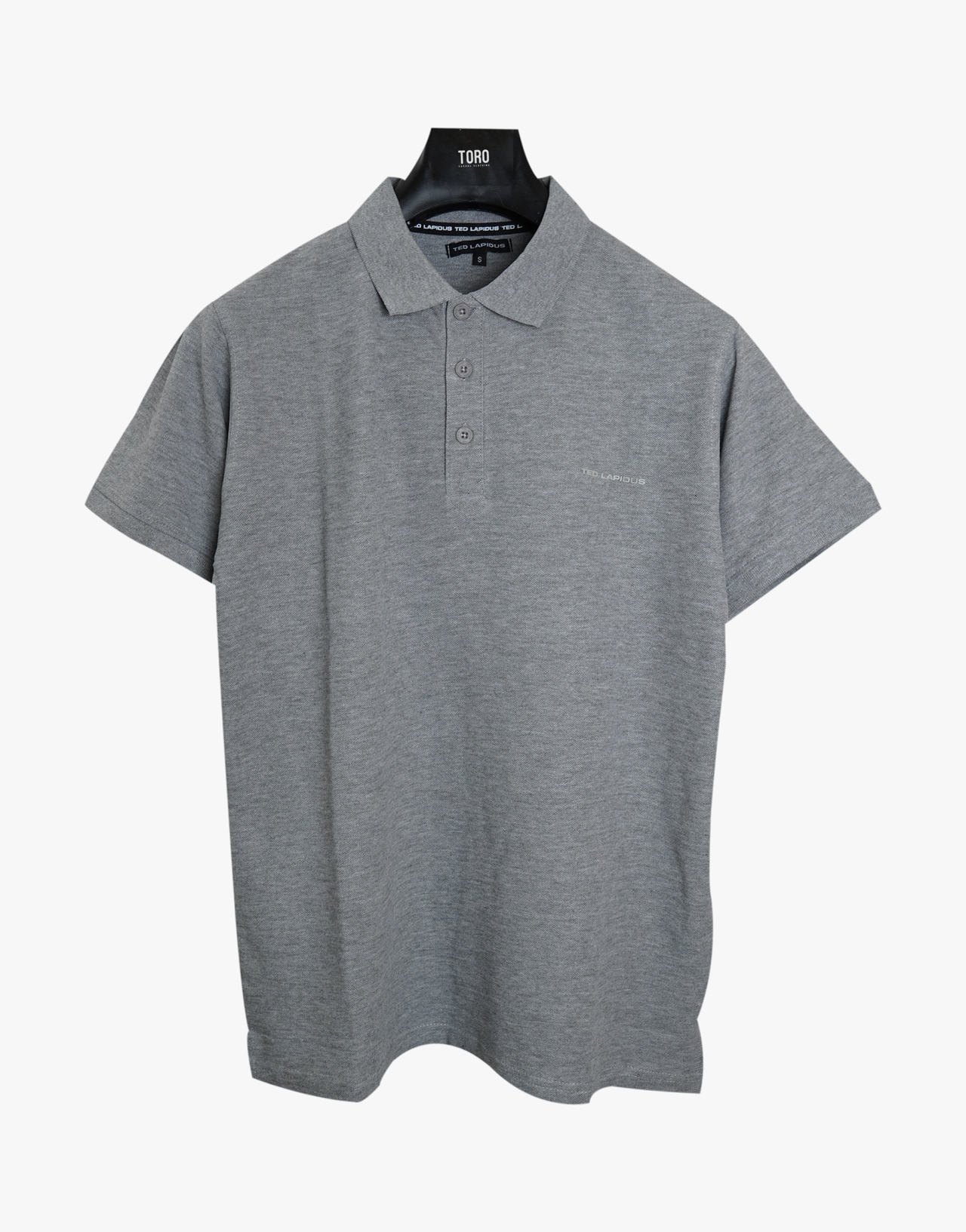 Grey polo shirt